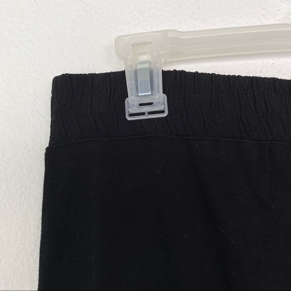 MONROW Black Crepe Skinny Pocket Joggers SZ M - Picture 5 of 9